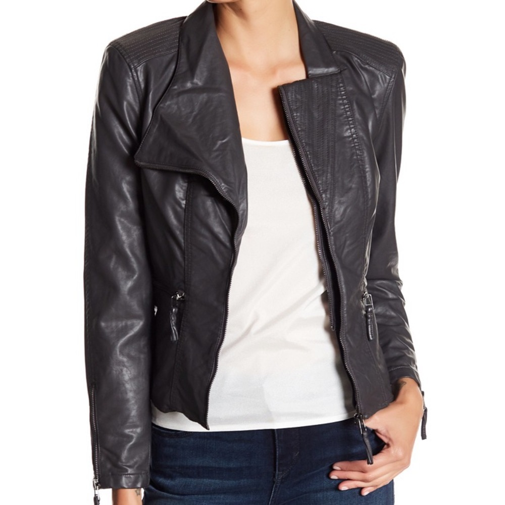 Faux leather Moto Jacket